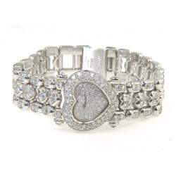 Chopard 18K White Gold Diamond Ladys Watch