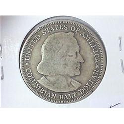 1893 COLUMBIAN EXPOSITION HALF DOLLAR