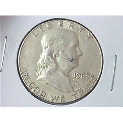 1963 FRANKLIN HALF DOLLAR