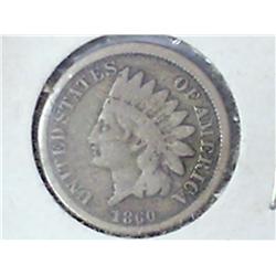 1860 INDIAN HEAD CENT