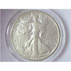 1936 WALKING LIBERTY HALF DOLLAR