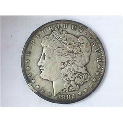 1882-CC MORGAN SILVER DOLLAR
