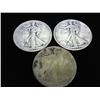 Image 1 : 3-WALKING LIBERTY HALF DOLLARS (AS SHOWN)