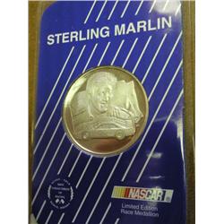 STERLING MARLIN 1 TROY OZ .999 SILVER ROUND
