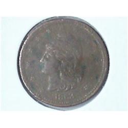1863 CIVIL WAR TOKEN ARMY & NAVY
