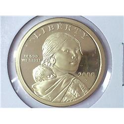 2000-S SACAGAWEA DOLLAR (GEM PROOF)