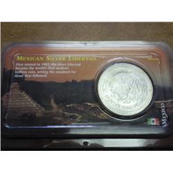 1994 MEXICAN SILVER LIBERTAD UNC 1 TROY OZ SILVER