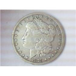 1879 MORGAN SILVER DOLLAR