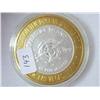 Image 2 : MIRAGE CASINO $10 SILVER TOKEN (UNC)
