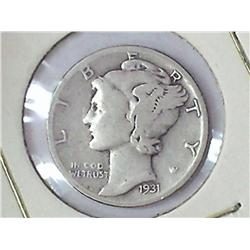 1931-S MERCURY DIME