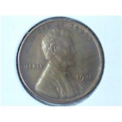 1931-S LINCOLN CENT (KEY DATE) (UNC)