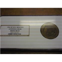 1964 MT SO CALLED DOLLAR NGC MS64