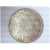Image 1 : 1898 MORGAN SILVER DOLLAR (UNC) GOLDEN TONING OBV.