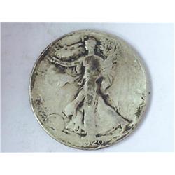 1920-S WALKING LIBERTY HALF DOLLAR
