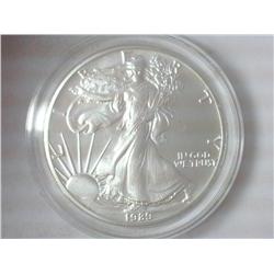 1989 AMERICAN SILVER EAGLE (UNC)
