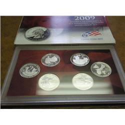 2009 US SILVER QUARTERS PROOF SET