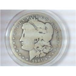 1901-S MORGAN SILVER DOLLAR BETTER DATE