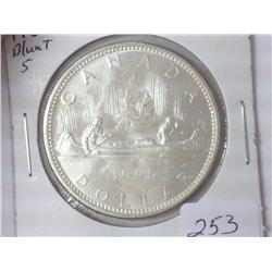 1965 BLUNT S CANADA DOLLAR (UNC)