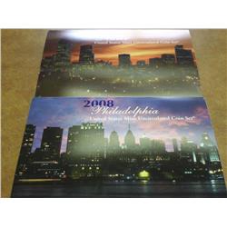 2008 US MINT SET (UNC) P/D