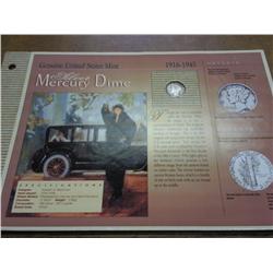 1941 MERCURY DIME (AS SHOWN)