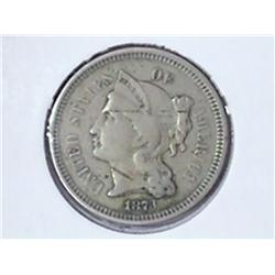 1873 THREE CENT PIECE (NICKEL)