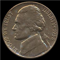 1958 Jefferson 5c MS63 w/ Full Steps (COI-7865)