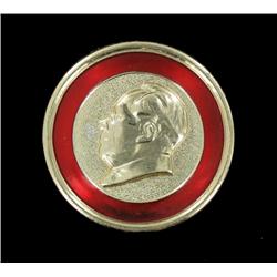 Vintage Scarce Original Metal MAO Botton (COI-7344)