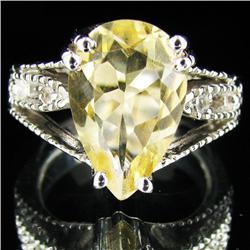 42.54ctw Citrine Sterling Ring (JEW-2864)