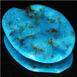 68.05ct Natural Turquoise Cabochon  (GEM-32686)
