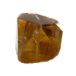 140ct Full Fire Imperial Orange Topaz Crystal (GEM-27572)
