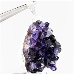 69.61ctw Uruguay Amethest & Silver Pendant (JEW-3009)