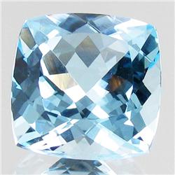 10.35ct Top Baby Blue Topaz Cushion (GEM-30810)