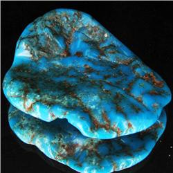 213.45ct Natural Turquoise Cabochon  (GEM-32677)