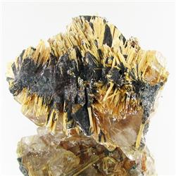 240ct Hematite With Rutile Crystals (MIN-000336)