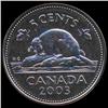 Image 2 : 2003P Canada 5c Hi Grade GEM Unc (COI-7992)