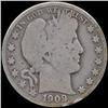Image 1 : 1909S Barber 50c Circulated (COI-8784)