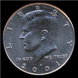 2001D JFK 50c MS67+ (COI-8719)