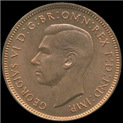 1945 Britian 1/4p MS65/66 (COI-8838)