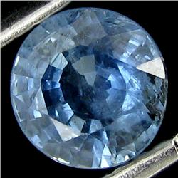 1.0ct Round Blue Kanchanaburi Sapphire  (GEM-19679)