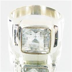 52.62ctw Aquamarine Sterling Ring (JEW-2698)