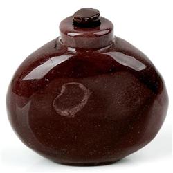 Natural Gemstone Jasper Snuff Bottle (ANT-1415)