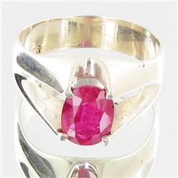 34.15ctw Mozambique Ruby Sterling Ring (JEW-2719)