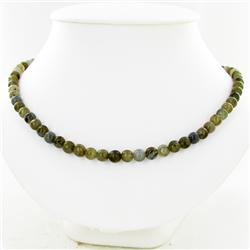 150ct Natural Labradorite Beads Silver Clasp (GEM-29618)