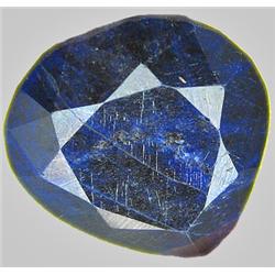 126ct Genuine Cornflower Deep Blue Sapphirestone (GEM-8519)