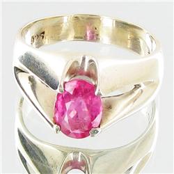 37.46ctw Mozambique Ruby Sterling Ring (JEW-2731)