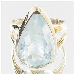 54.12ctw Aquamarine Sterling Ring (JEW-2806)