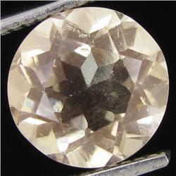 2.65ct Clear Champagne Oregon Sunstone Round (GEM-31037)