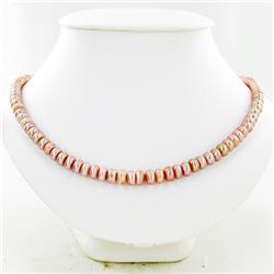 200ct Genuine Pink White Fresh Water Pearls (GEM-29585)