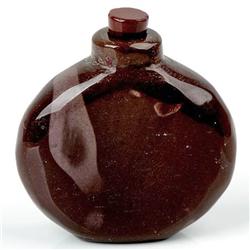 Natural Gemstone Jasper Snuff Bottle (ANT-1414)