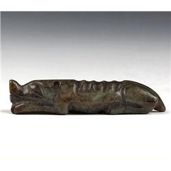 Chinese Hongshan Jade Figurine Pig Dragon Pendant (ANT-1410)